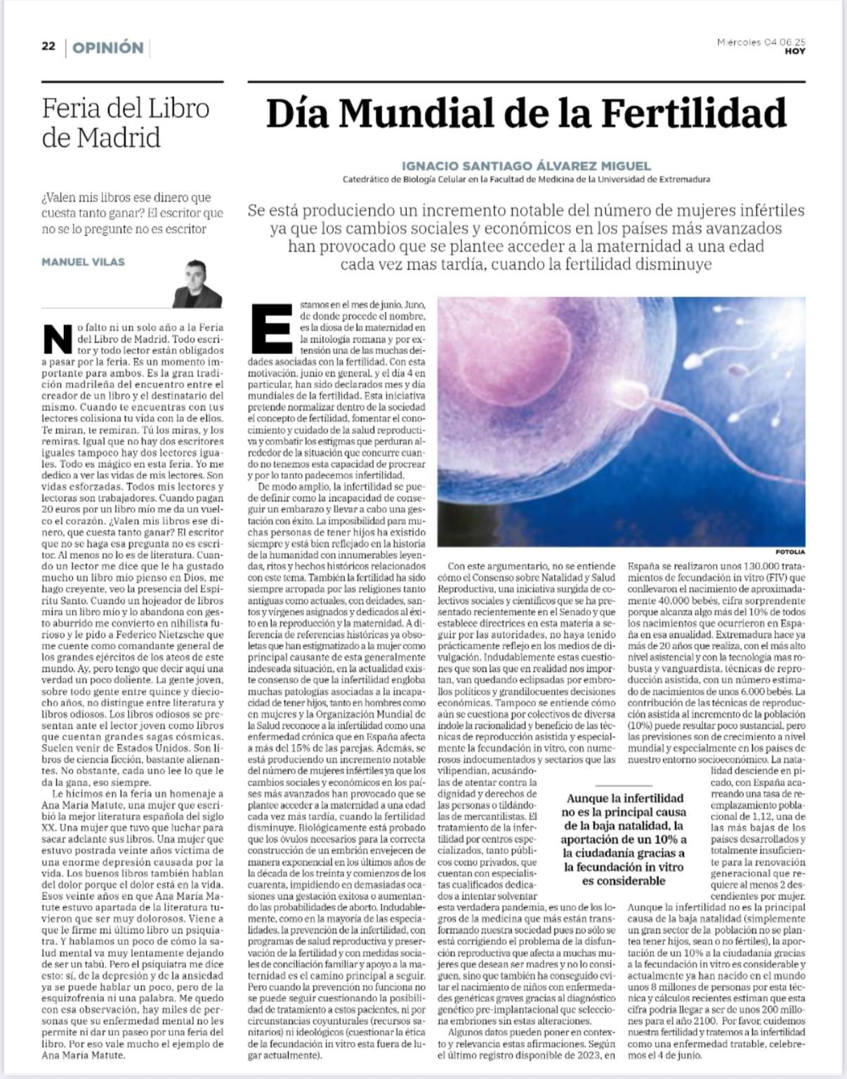 Día Mundial de la Fertilidad