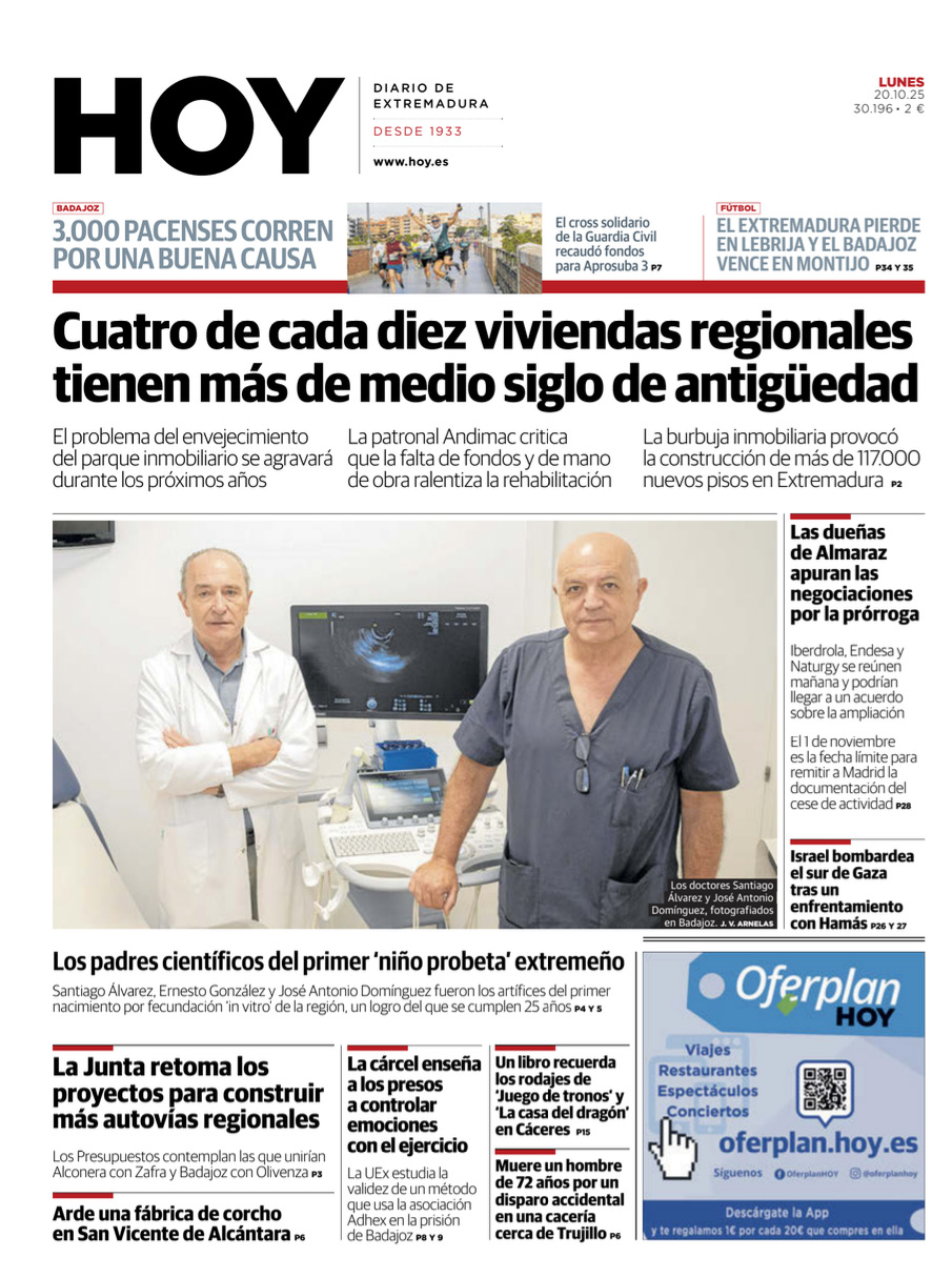 La fecundación in vitro en la región aumenta casi un 50% en una década. HOY Extremadura