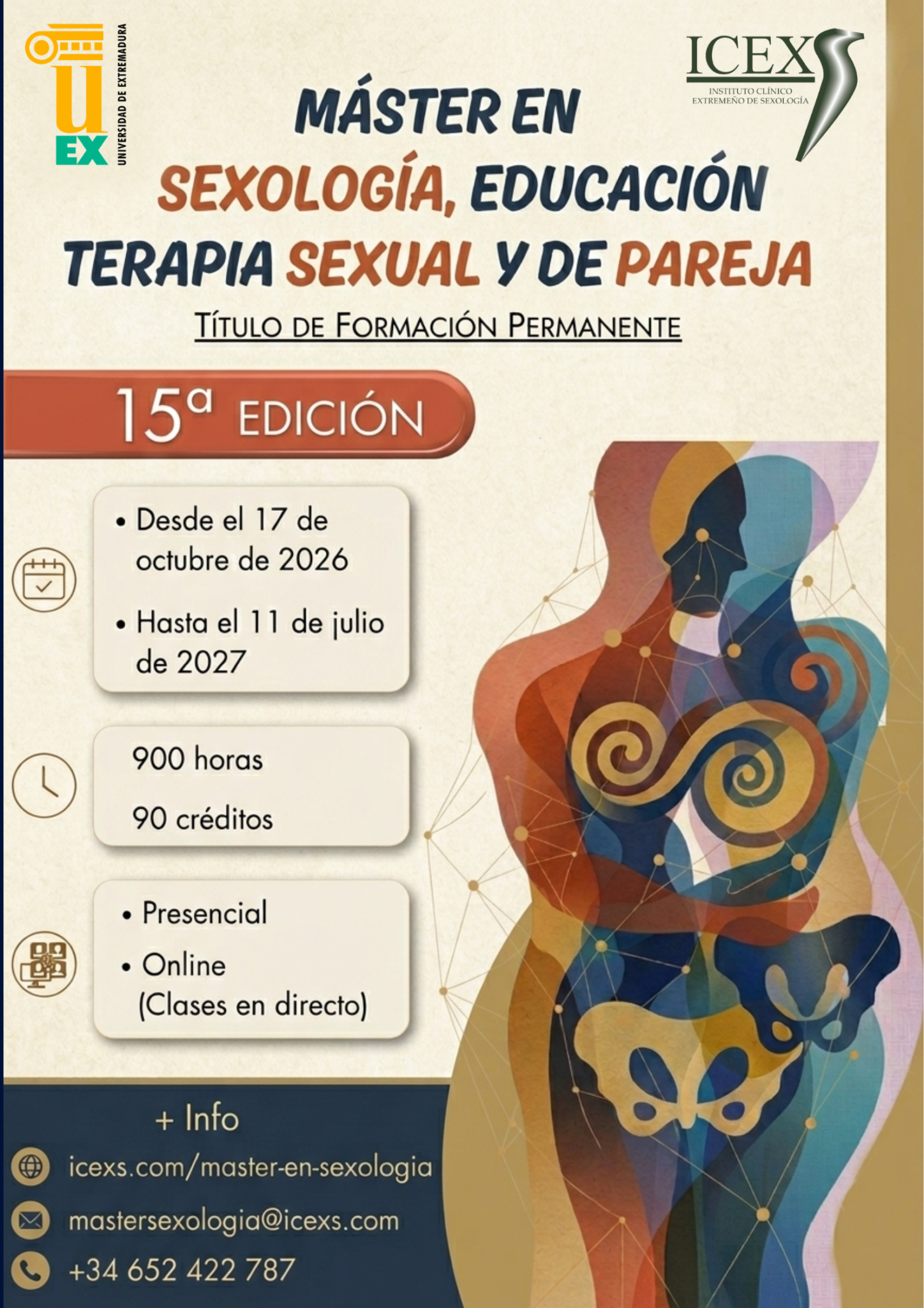 IERA participa en la XV edición del Máster en Sexología: Educación, Terapia Sexual y de Pareja